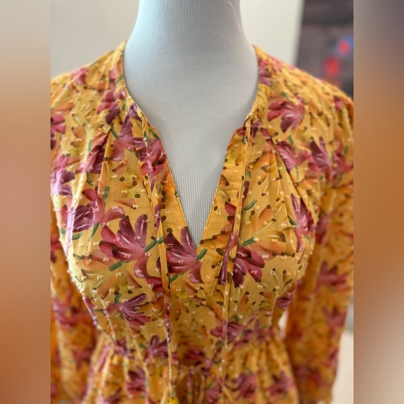 Farm Rio Banana Sunshine Mini Dress XS - Picture 5 of 8